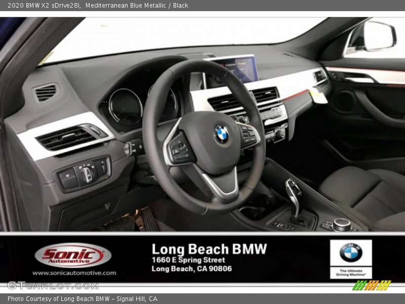 Mediterranean Blue Metallic / Black 2020 BMW X2 sDrive28i