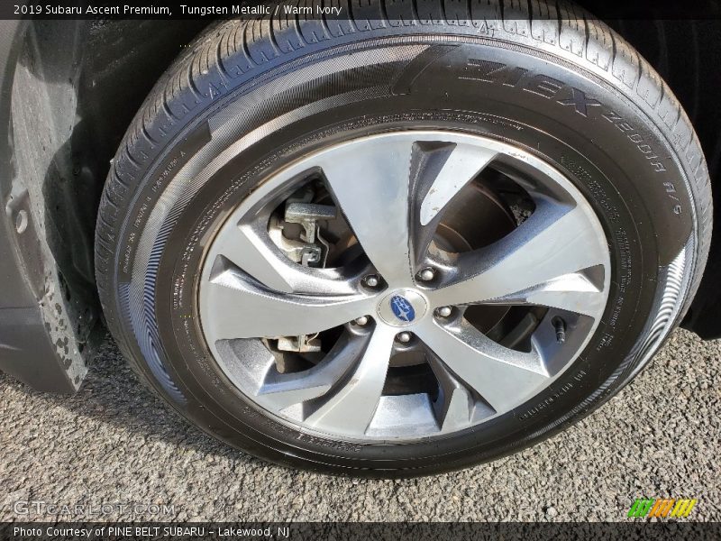 Tungsten Metallic / Warm Ivory 2019 Subaru Ascent Premium