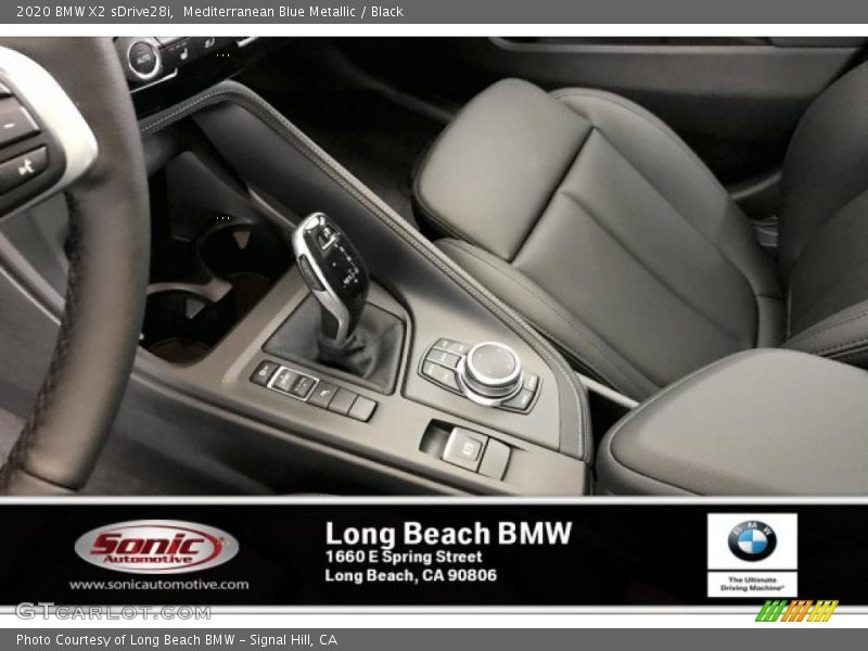 Mediterranean Blue Metallic / Black 2020 BMW X2 sDrive28i