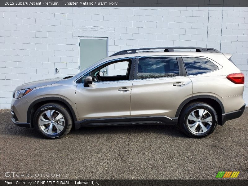 Tungsten Metallic / Warm Ivory 2019 Subaru Ascent Premium