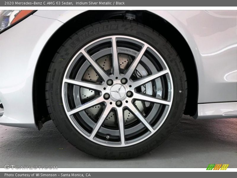 Iridium Silver Metallic / Black 2020 Mercedes-Benz C AMG 63 Sedan