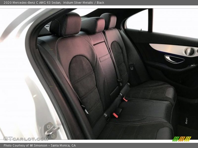 Iridium Silver Metallic / Black 2020 Mercedes-Benz C AMG 63 Sedan