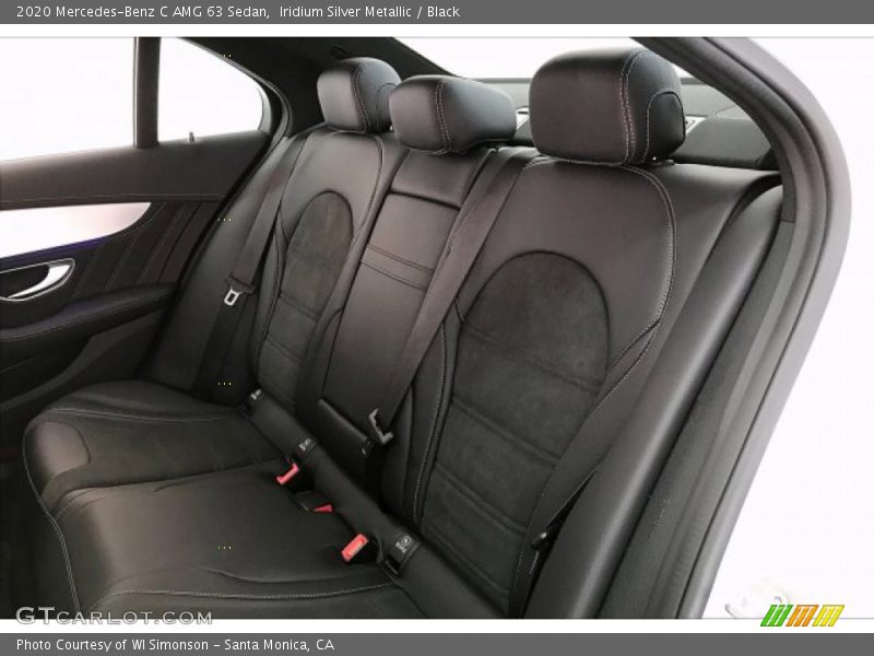 Iridium Silver Metallic / Black 2020 Mercedes-Benz C AMG 63 Sedan