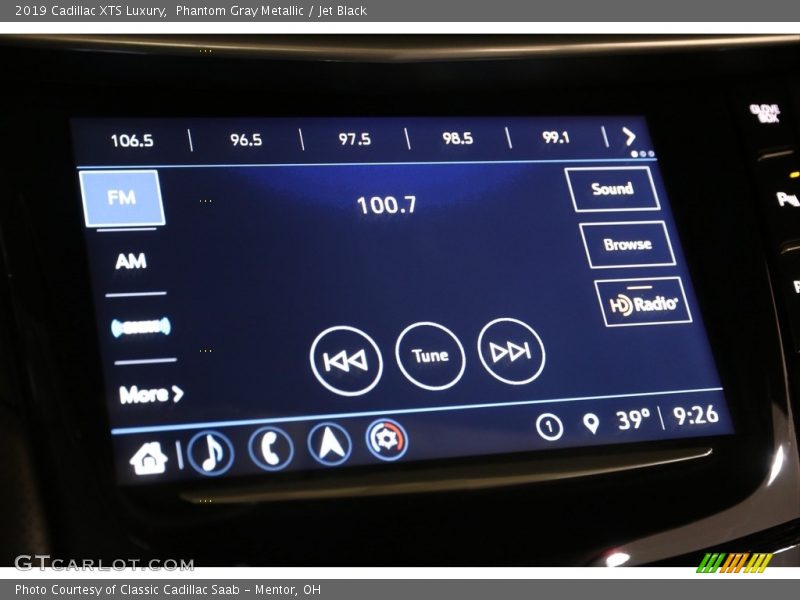 Phantom Gray Metallic / Jet Black 2019 Cadillac XTS Luxury