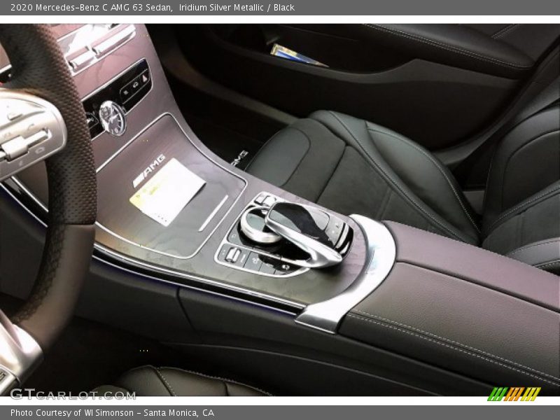 Iridium Silver Metallic / Black 2020 Mercedes-Benz C AMG 63 Sedan