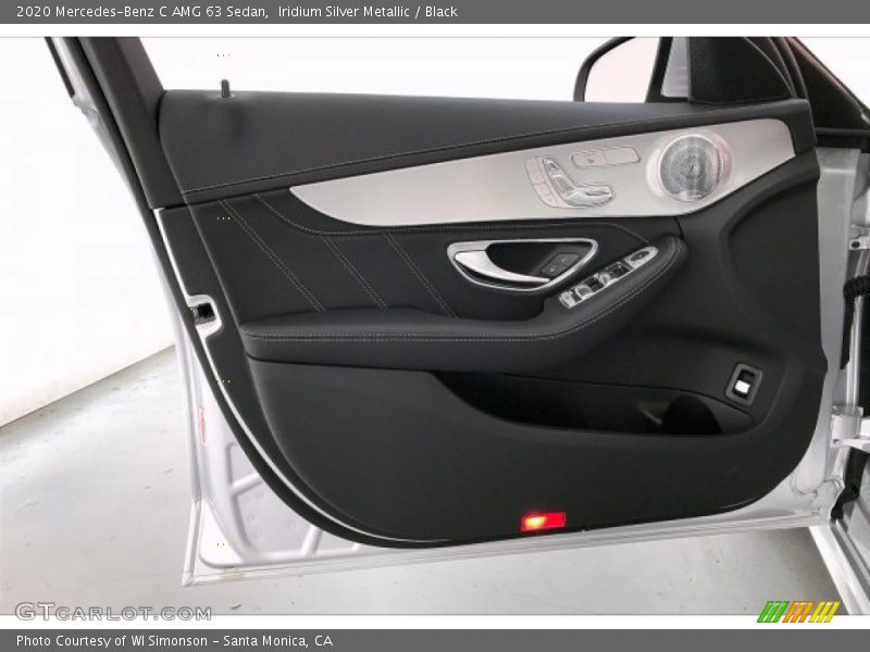 Iridium Silver Metallic / Black 2020 Mercedes-Benz C AMG 63 Sedan