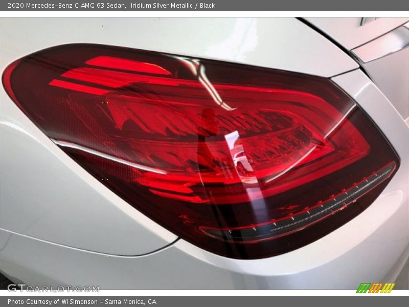 Iridium Silver Metallic / Black 2020 Mercedes-Benz C AMG 63 Sedan