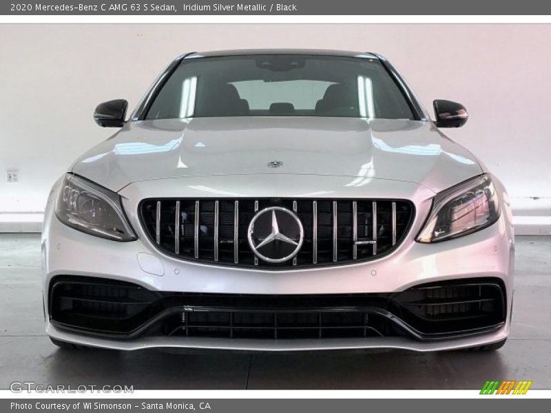 Iridium Silver Metallic / Black 2020 Mercedes-Benz C AMG 63 S Sedan