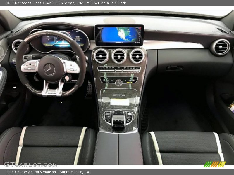 Dashboard of 2020 C AMG 63 S Sedan