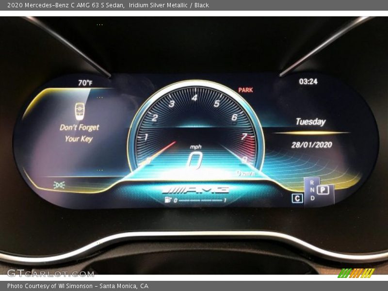  2020 C AMG 63 S Sedan AMG 63 S Sedan Gauges