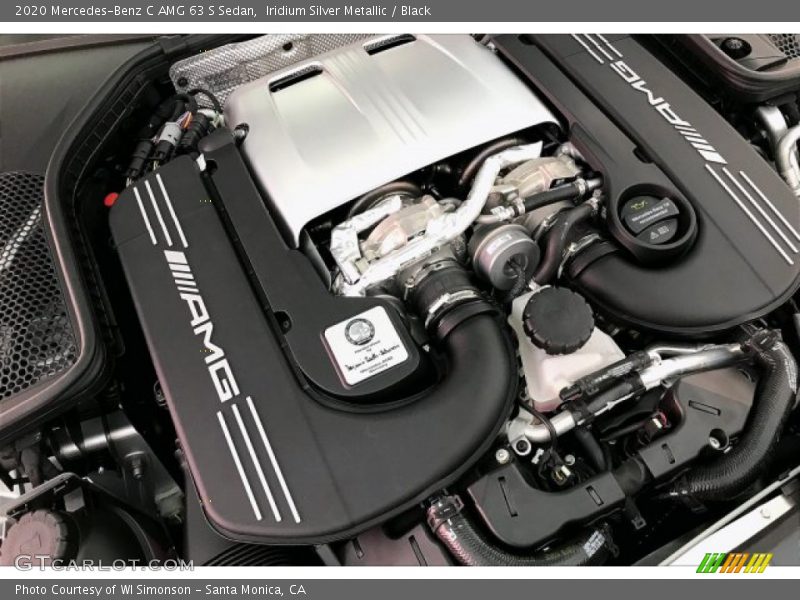  2020 C AMG 63 S Sedan Engine - 4.0 Liter AMG biturbo DOHC 32-Valve VVT V8