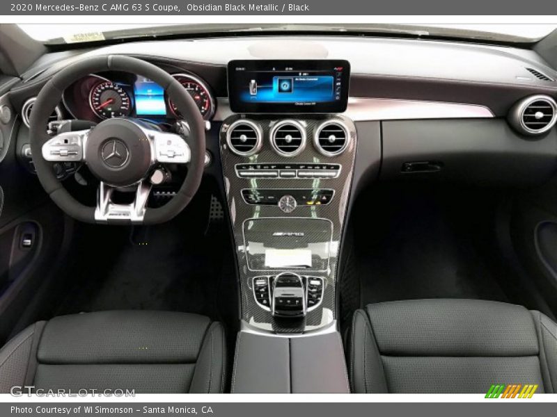 Dashboard of 2020 C AMG 63 S Coupe