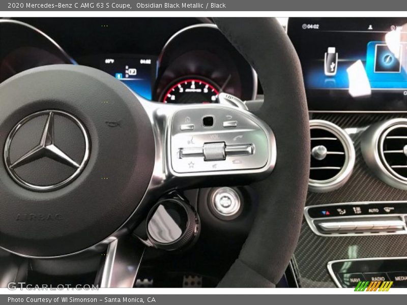  2020 C AMG 63 S Coupe Steering Wheel