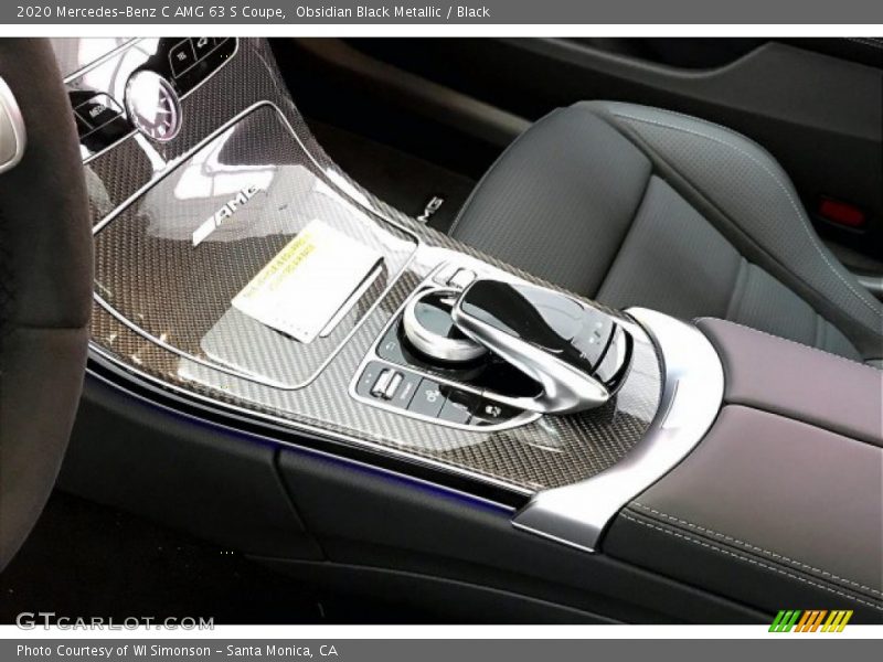 Obsidian Black Metallic / Black 2020 Mercedes-Benz C AMG 63 S Coupe