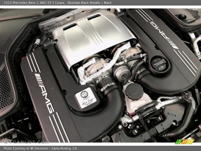  2020 C AMG 63 S Coupe Engine - 4.0 Liter AMG biturbo DOHC 32-Valve VVT V8