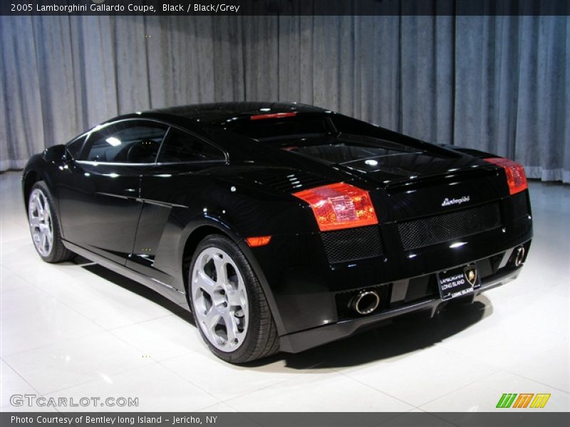 Black / Black/Grey 2005 Lamborghini Gallardo Coupe