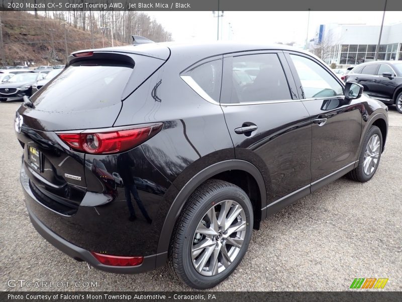 Jet Black Mica / Black 2020 Mazda CX-5 Grand Touring AWD