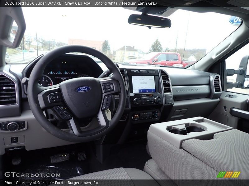 Front Seat of 2020 F250 Super Duty XLT Crew Cab 4x4