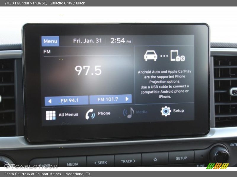 Galactic Gray / Black 2020 Hyundai Venue SE