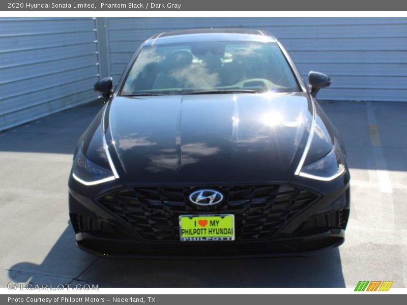 Phantom Black / Dark Gray 2020 Hyundai Sonata Limited