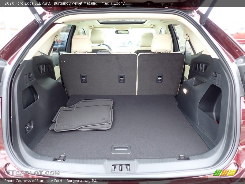 Burgundy Velvet Metallic Tinted / Ebony 2020 Ford Edge SEL AWD