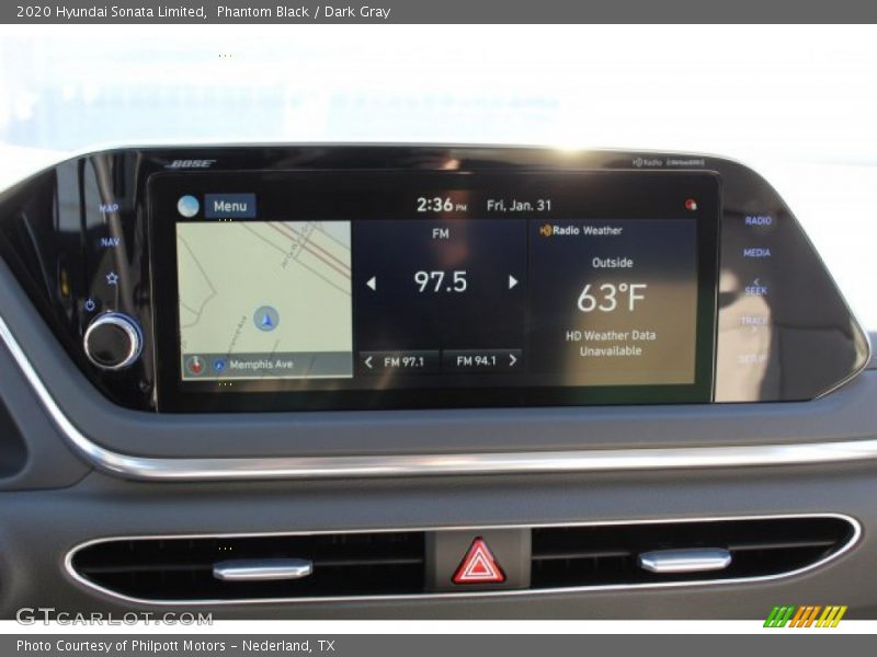 Phantom Black / Dark Gray 2020 Hyundai Sonata Limited