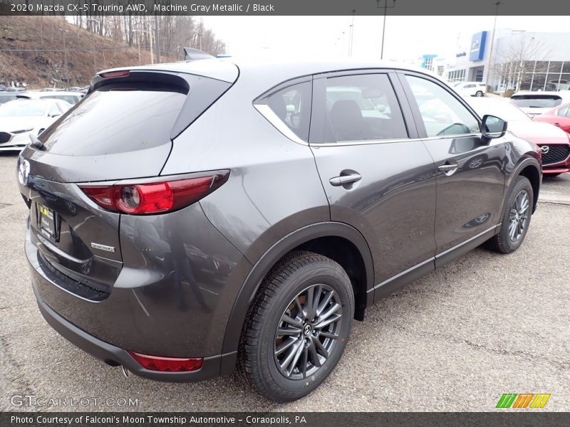 Machine Gray Metallic / Black 2020 Mazda CX-5 Touring AWD
