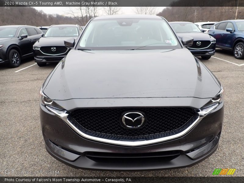 Machine Gray Metallic / Black 2020 Mazda CX-5 Touring AWD