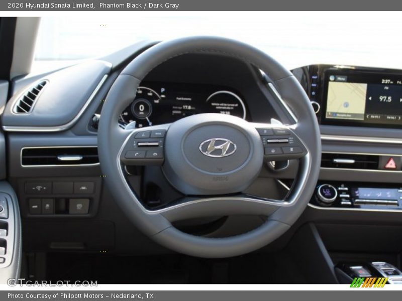 Phantom Black / Dark Gray 2020 Hyundai Sonata Limited