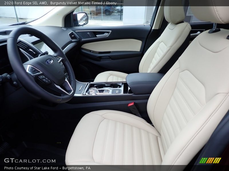 Burgundy Velvet Metallic Tinted / Ebony 2020 Ford Edge SEL AWD