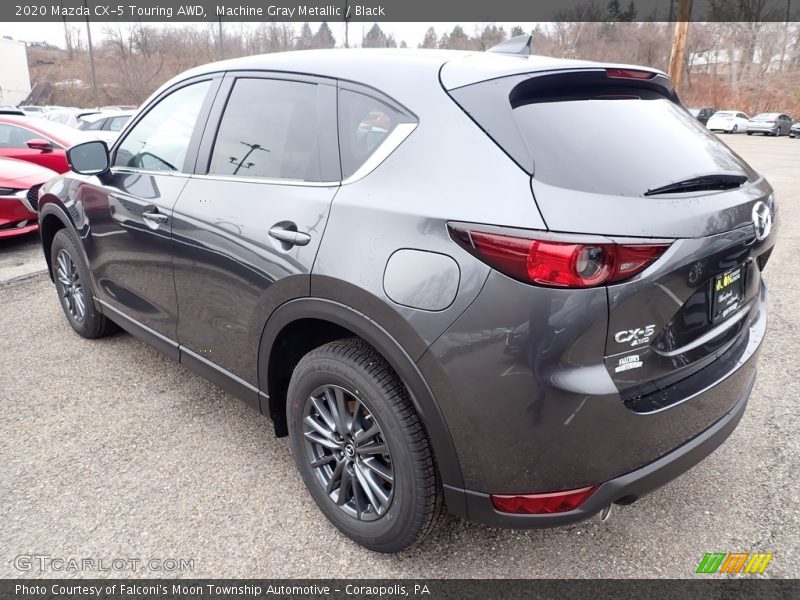 Machine Gray Metallic / Black 2020 Mazda CX-5 Touring AWD