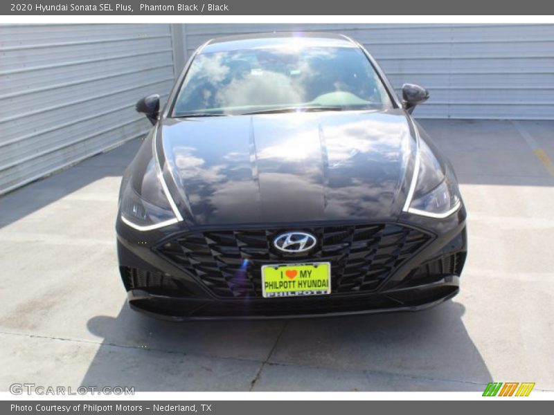 Phantom Black / Black 2020 Hyundai Sonata SEL Plus