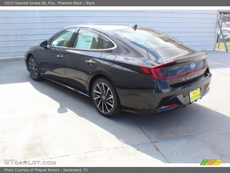 Phantom Black / Black 2020 Hyundai Sonata SEL Plus