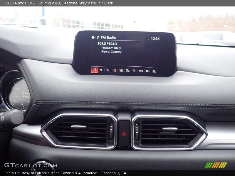 Machine Gray Metallic / Black 2020 Mazda CX-5 Touring AWD