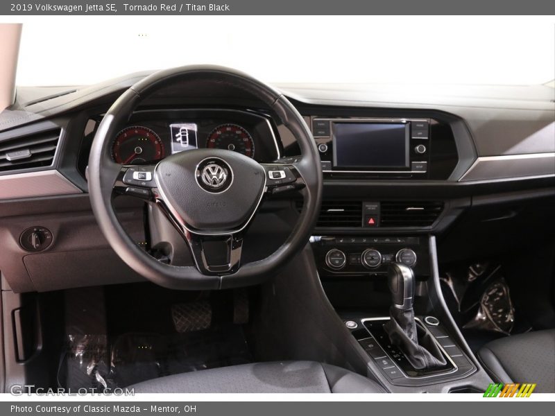 Dashboard of 2019 Jetta SE