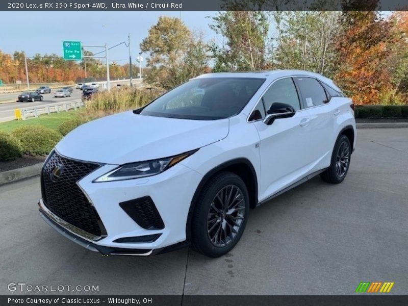 Front 3/4 View of 2020 RX 350 F Sport AWD