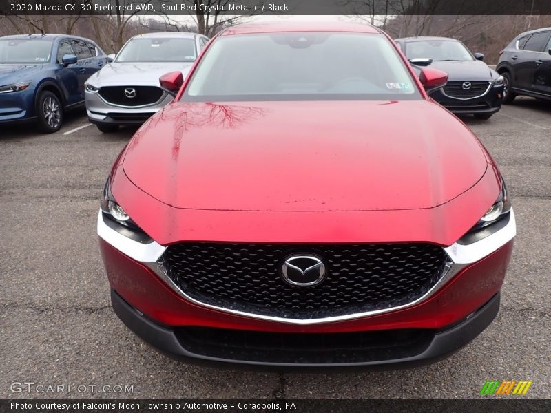Soul Red Crystal Metallic / Black 2020 Mazda CX-30 Preferred AWD