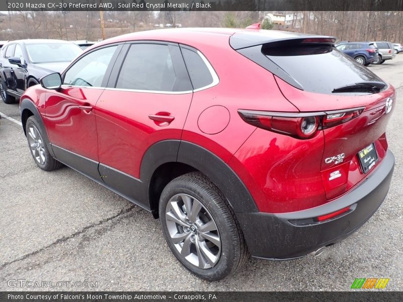 Soul Red Crystal Metallic / Black 2020 Mazda CX-30 Preferred AWD