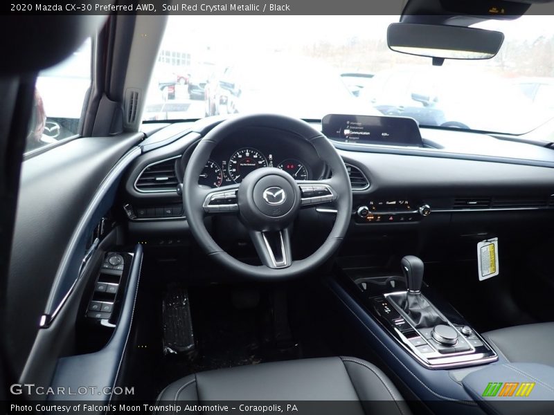 Soul Red Crystal Metallic / Black 2020 Mazda CX-30 Preferred AWD