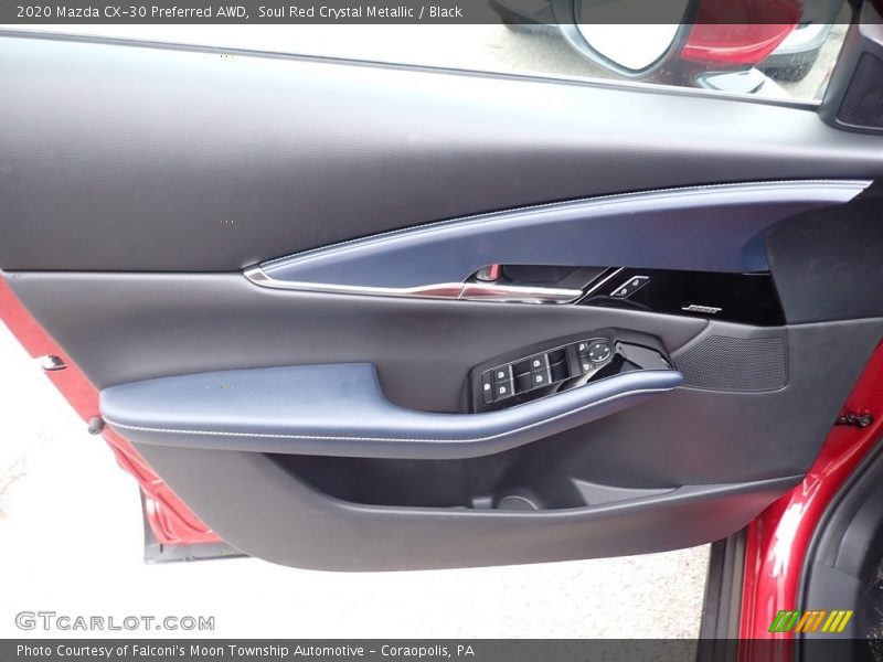 Soul Red Crystal Metallic / Black 2020 Mazda CX-30 Preferred AWD