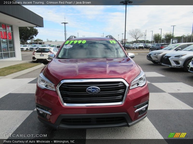 Crimson Red Pearl / Java Brown 2019 Subaru Ascent Touring
