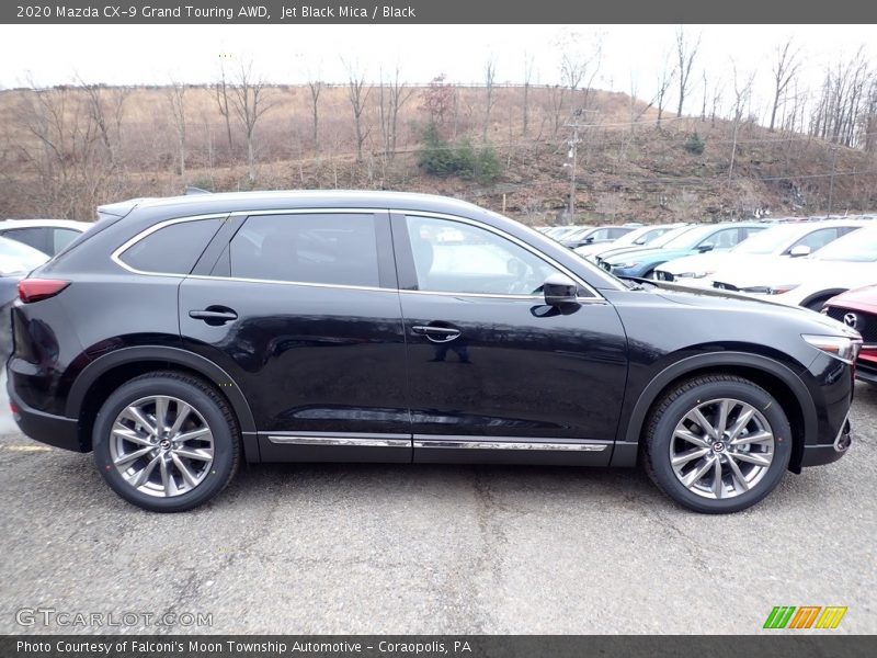 Jet Black Mica / Black 2020 Mazda CX-9 Grand Touring AWD