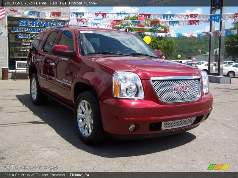 Red Jewel Tintcoat / Ebony 2008 GMC Yukon Denali