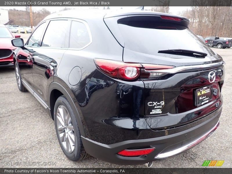 Jet Black Mica / Black 2020 Mazda CX-9 Grand Touring AWD