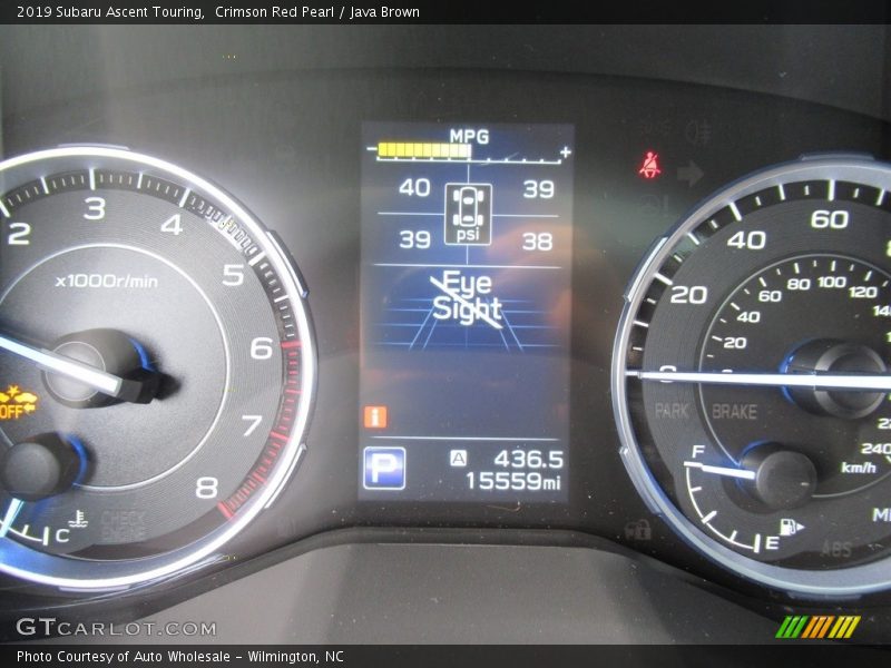 Crimson Red Pearl / Java Brown 2019 Subaru Ascent Touring