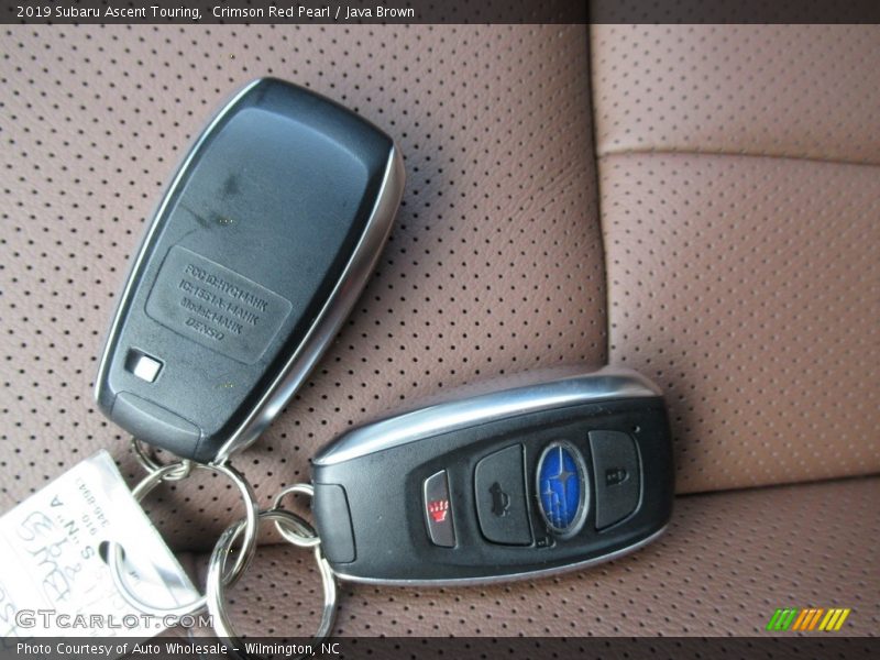 Crimson Red Pearl / Java Brown 2019 Subaru Ascent Touring