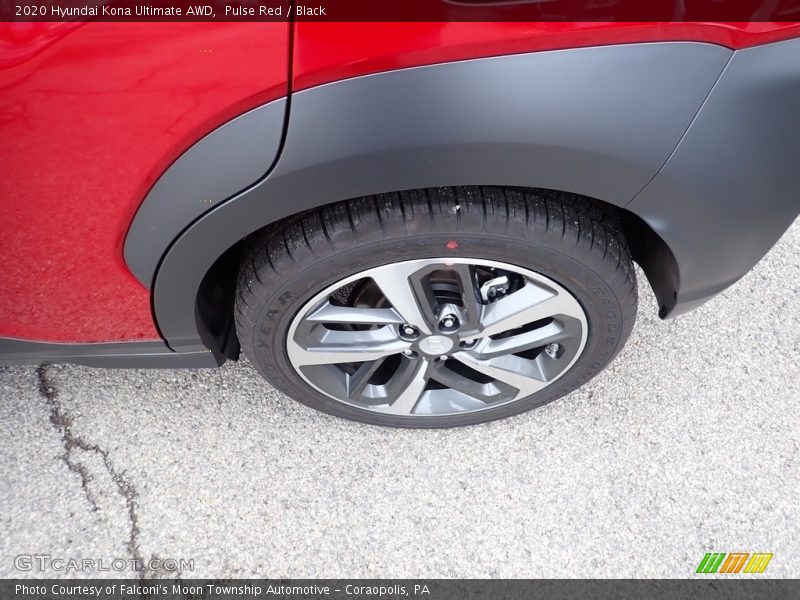 Pulse Red / Black 2020 Hyundai Kona Ultimate AWD