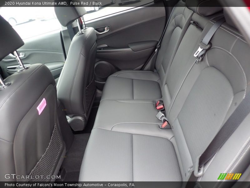 Pulse Red / Black 2020 Hyundai Kona Ultimate AWD