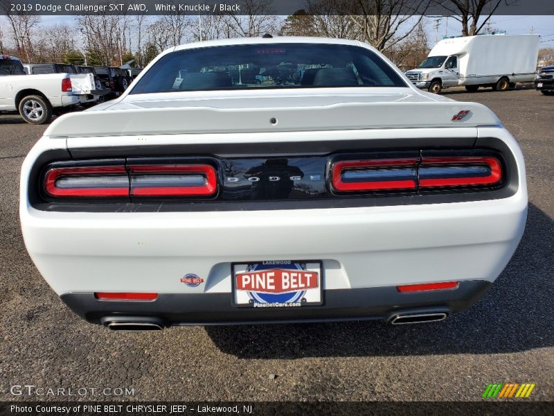 White Knuckle / Black 2019 Dodge Challenger SXT AWD