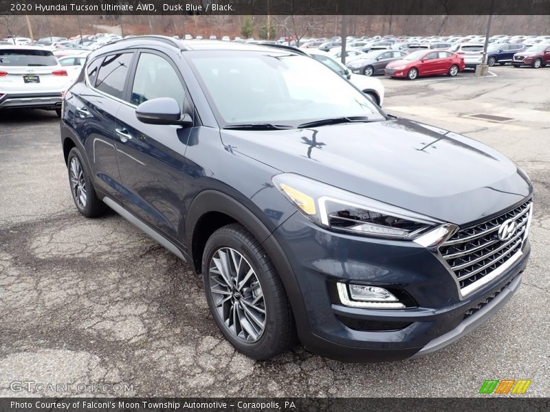 Front 3/4 View of 2020 Tucson Ultimate AWD